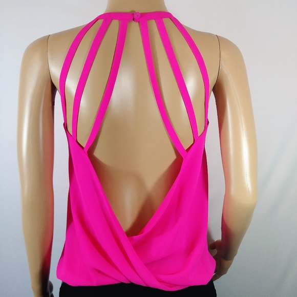 Naked Zebra Tops - Pink Naked Zebra Top